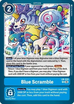 Blue Scramble (Reprint) LM-028 P