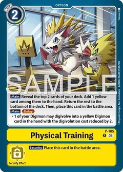 Physical Training (Reprint) P-105 P