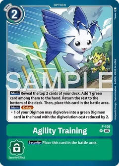 Agility Training (Reprint) P-106 P