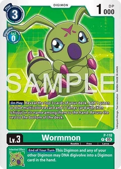 Wormmon - P-118 (Reprint) P-118 P