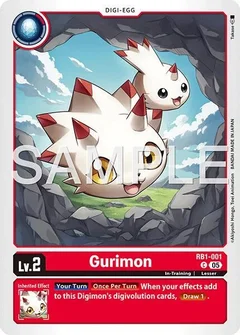 Gurimon (Reprint) RB1-001 C