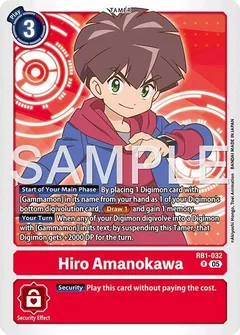 Hiro Amanokawa - RB1-032 (Reprint) RB1-032 R