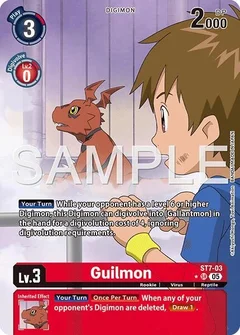 Guilmon - ST7-03 (Alternate Art) ST7-03 SR