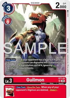 Guilmon - ST7-03 (Reprint) ST7-03 SR
