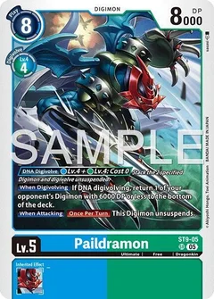 Paildramon - ST9-05 (Reprint) ST9-05 SR
