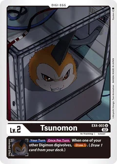Tsunomon EX4-003 U