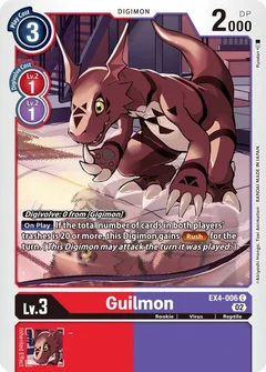Guilmon EX4-006 C
