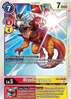 RizeGreymon EX4-009 R
