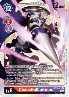 ChaosGallantmon EX4-011 R