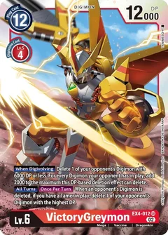 VictoryGreymon EX4-012 SR