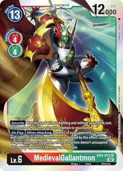 MedievalGallantmon EX4-013 SR