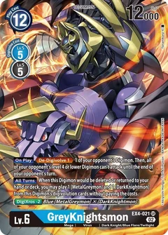 GreyKnightsmon (Alternate Art) EX4-021 SR