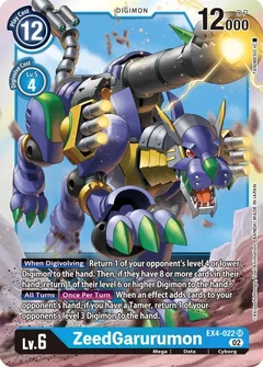 ZeedGarurumon EX4-022 SR
