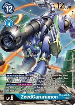 ZeedGarurumon (Alternate Art) EX4-022 SR