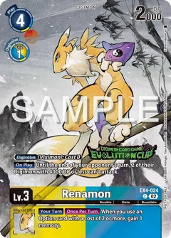 Renamon - EX4-024 (2024 Evolution Cup) EX4-024 C