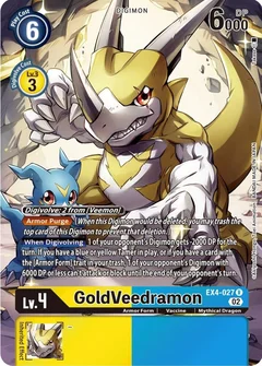 GoldVeedramon (Alternate Art) EX4-027 R