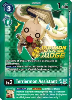 Terriermon Assistant - EX4-033 (Judge Pack 4) EX4-033 R