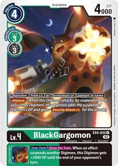 BlackGargomon EX4-035 U