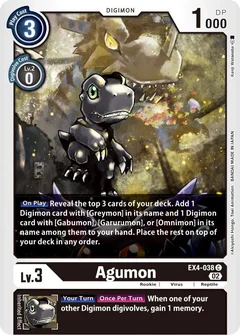 Agumon - EX4-038 EX4-038 C