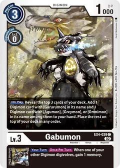 Gabumon EX4-039 C