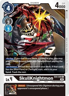 SkullKnightmon EX4-040 C