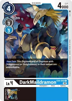 DarkMaildramon EX4-042 U