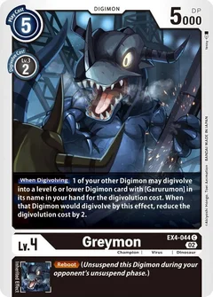 Greymon - EX4-044 EX4-044 C
