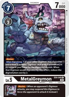 MetalGreymon - EX4-045 EX4-045 U