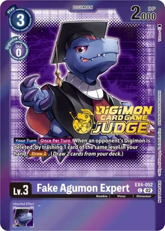 Fake Agumon Expert - EX4-052 (Judge Pack 4) EX4-052 C