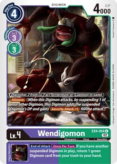 Wendigomon EX4-054 C
