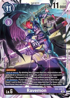 Ravemon EX4-058 SR