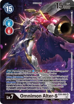 Omnimon Alter-S (Alternate Art) EX4-060 SR