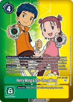 Henry Wong & Shu-Chong Wong (Alternate Art) EX4-063 R