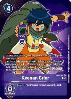Keenan Crier (Alternate Art) EX4-064 R