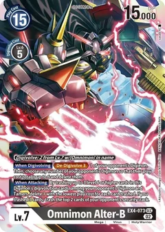 Omnimon Alter-B EX4-073 SEC