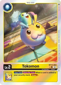 Tokomon (Blast Ace Box Promotion Pack) BT14-003 U