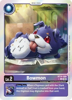 Bowmon (Blast Ace Box Promotion Pack) BT14-006 U