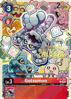 Gotsumon (2025 Regionals Champion) BT14-009 C