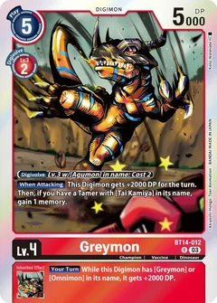 Greymon BT14-012 R