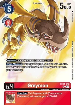 Greymon (Omnimon Binder Set) BT14-012 R