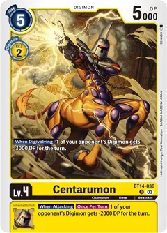 Centarumon BT14-036 U