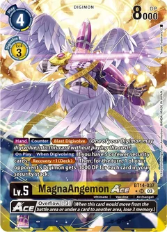 MagnaAngemon ACE (Alternate Art) BT14-037 SR