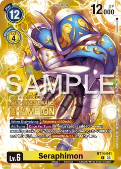 Seraphimon (2024 Regionals Champion) BT14-041 R
