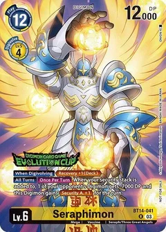 Seraphimon (August 2024 Evolution Cup Participant) BT14-041 R