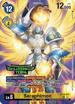 Seraphimon (August 2024 Evolution Cup Top 4) BT14-041 R