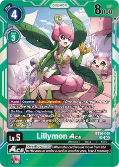 Lillymon ACE BT14-049 SR
