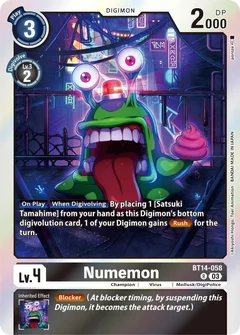 Numemon BT14-058 R