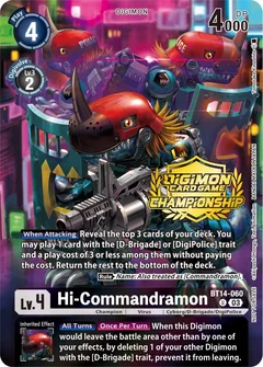 Hi-Commandramon (Championship 2023 Tamers Pack) BT14-060 U