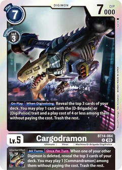 Cargodramon BT14-064 R