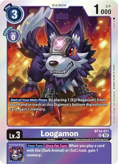 Loogamon BT14-071 SR